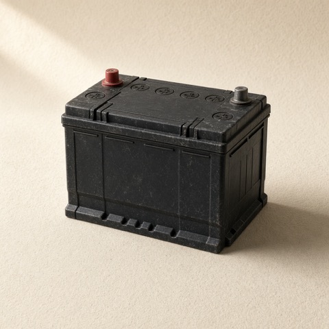 Car battery scrap in Kolkata