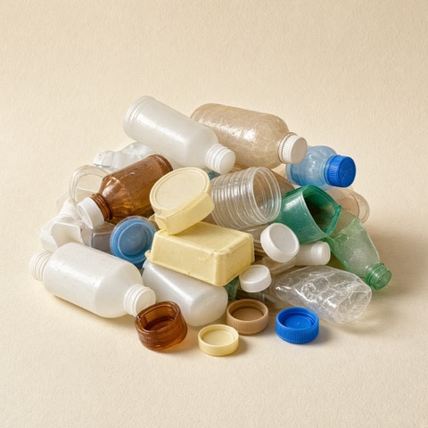 Mixed plastic scrap in Kolkata